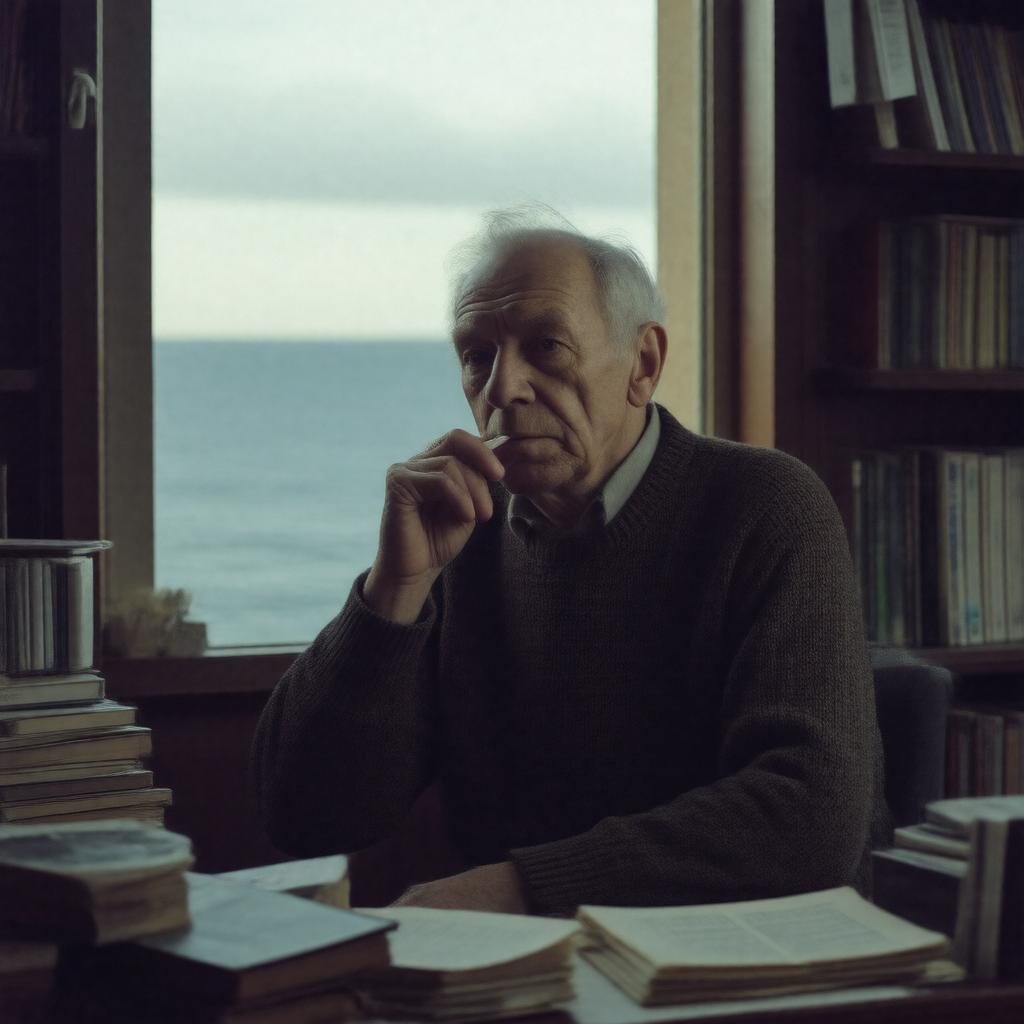 AI-created image of Ingmar Bergman