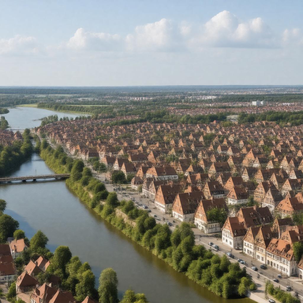 AI-created image of Ingolstadt