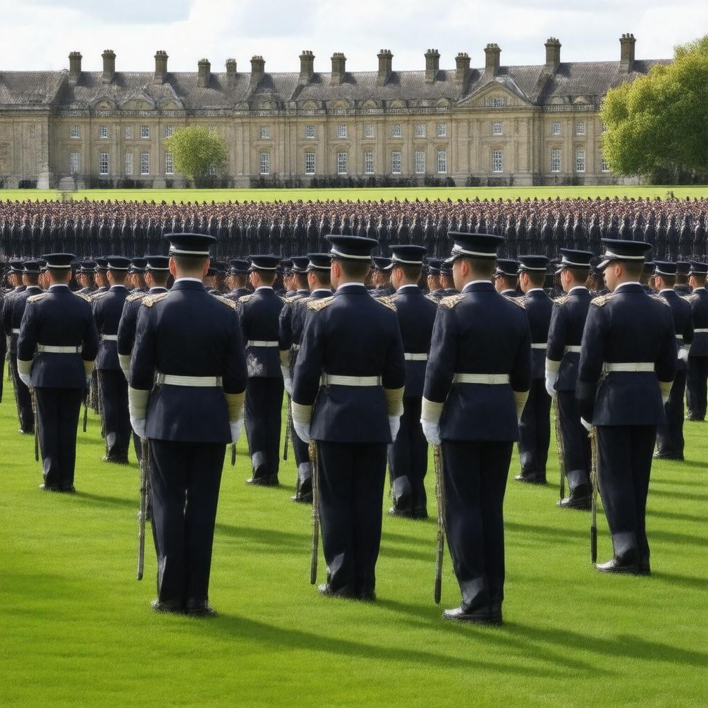 AI-created image of Initial Officer Training