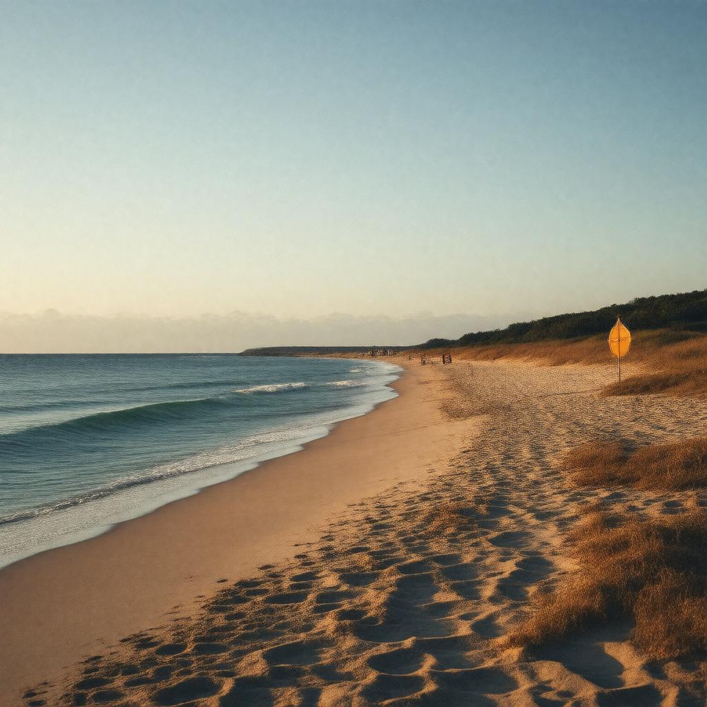 AI-created image of Inkwell Beach