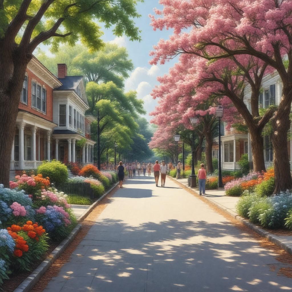 AI-created image of Inman Park