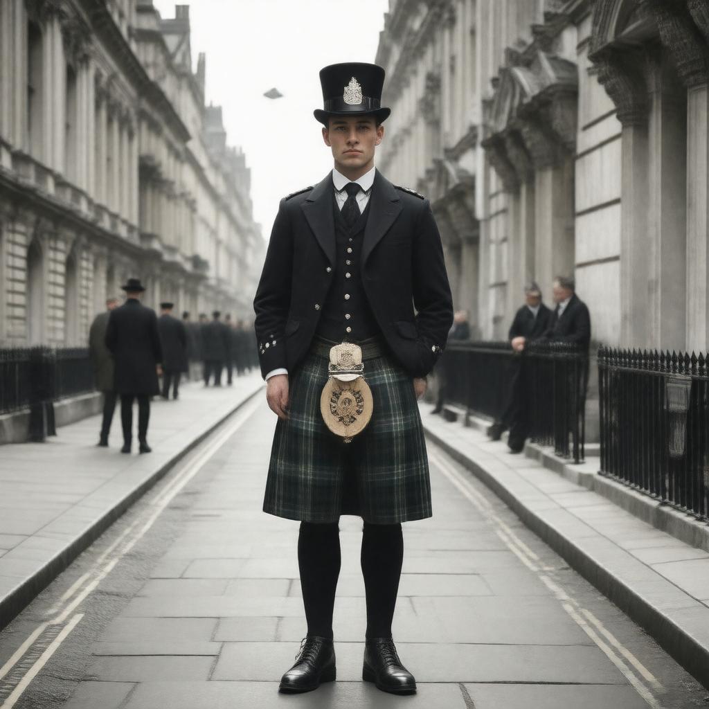 Click to view larger image AI-created image of Inspector Stanley Hopkins