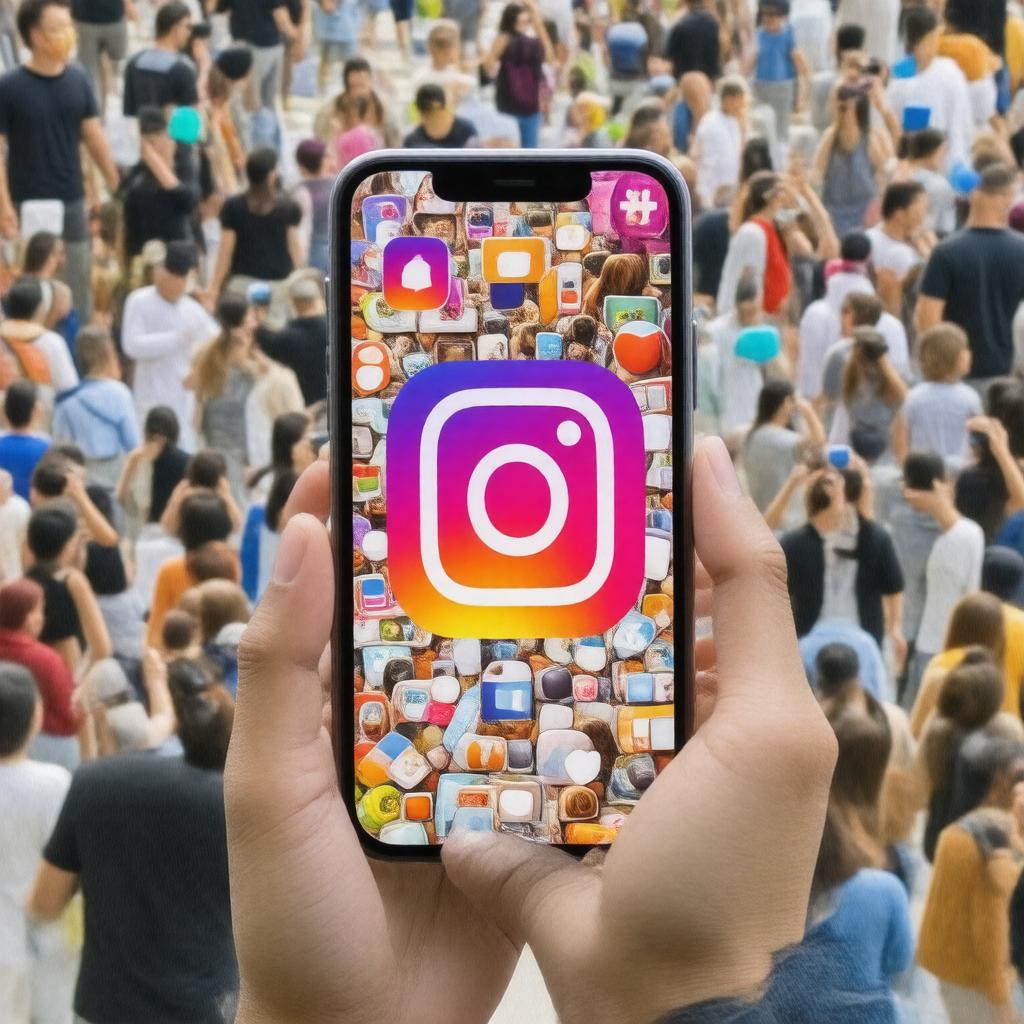 AI-created image of Instagram