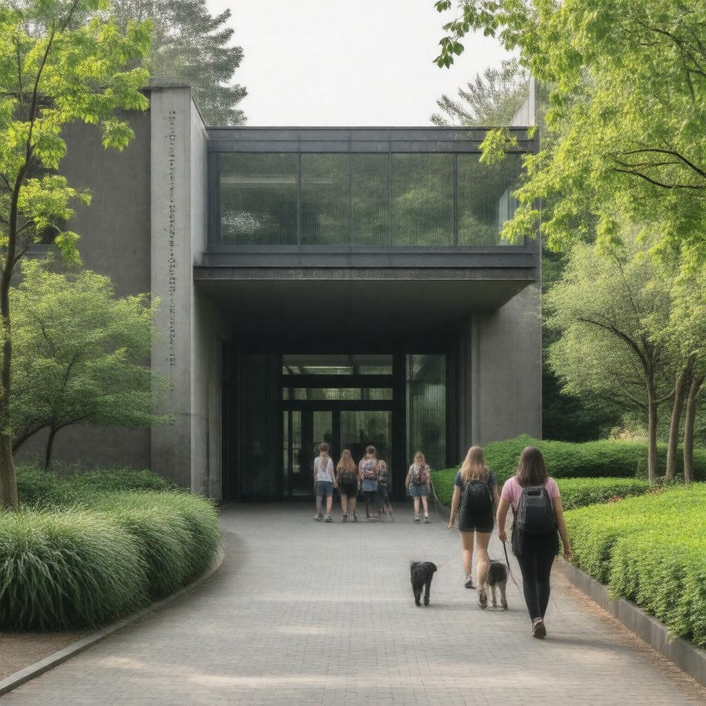 AI-created image of Institute for the Blind