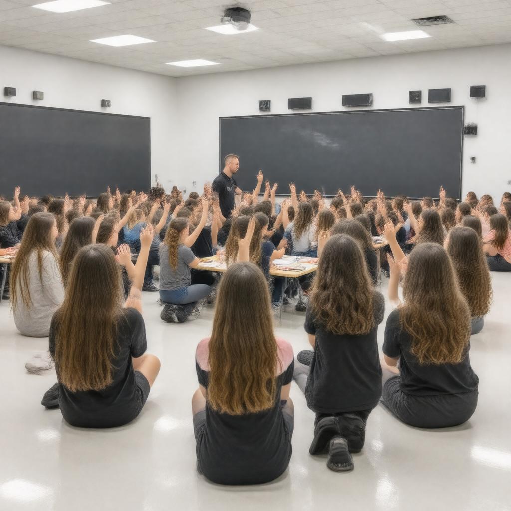 AI-created image of Institute for the Deaf