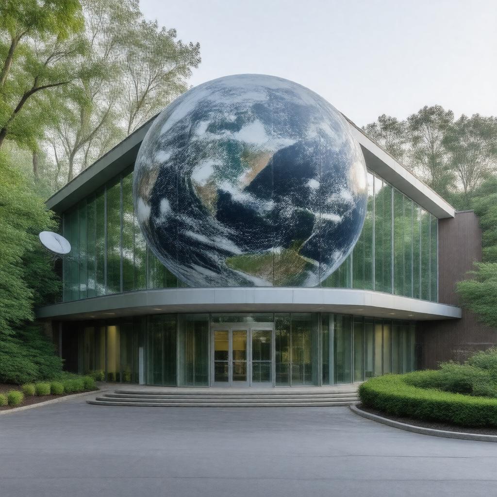 Click to view larger image AI-created image of Institute for the Study of Earth, Oceans, and Space