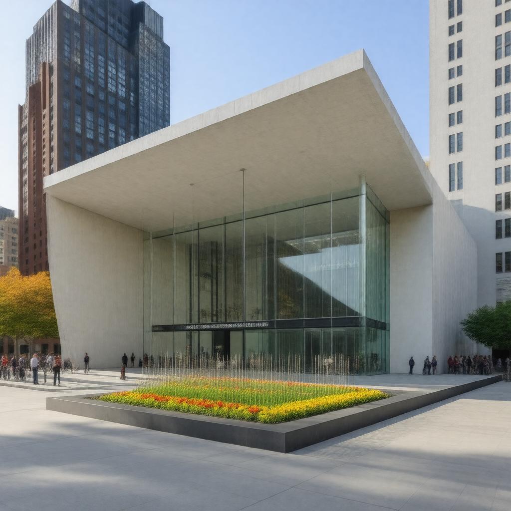 Click to view larger image AI-created image of Institute of Contemporary Art