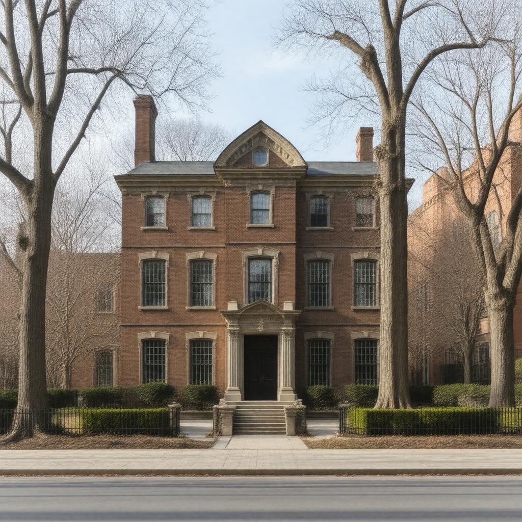 AI-created image of Institute of Fine Arts