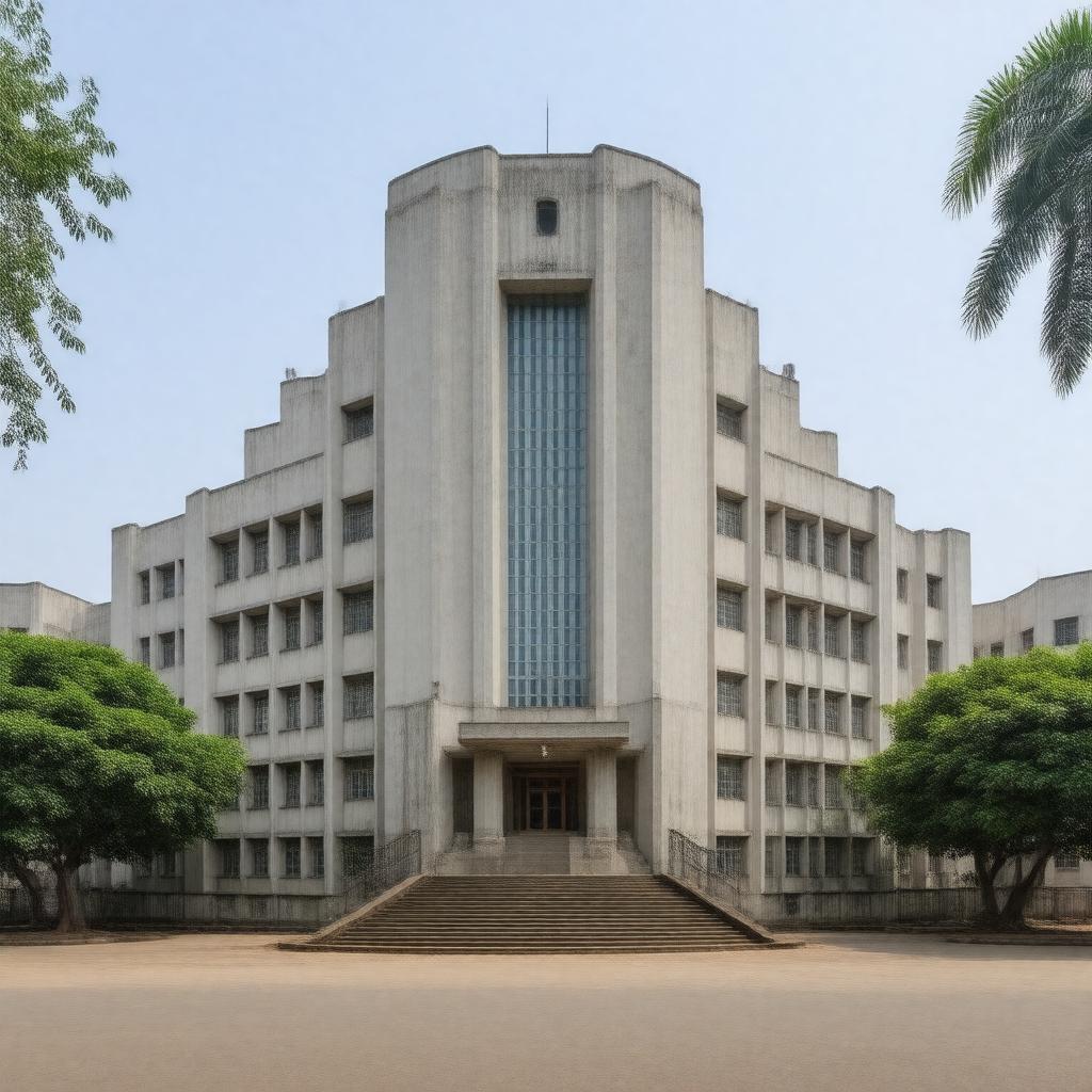 AI-created image of Institute of Mathematical Sciences, Chennai