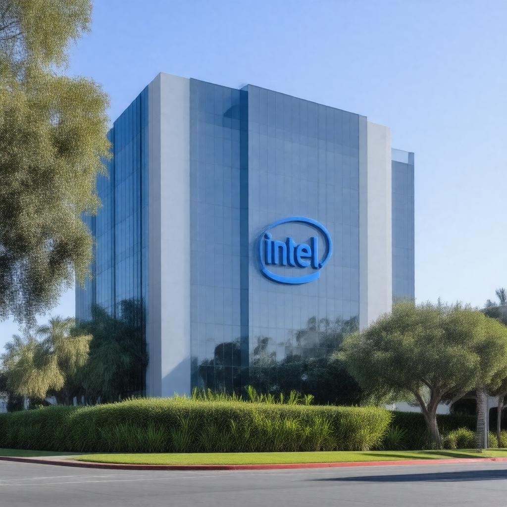 AI-created image of Intel Corporation