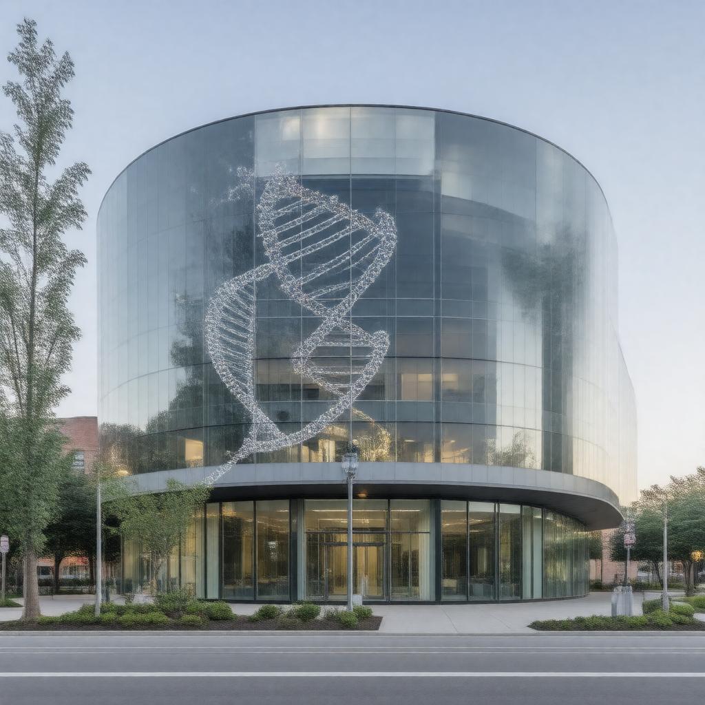 AI-created image of Intellia Therapeutics