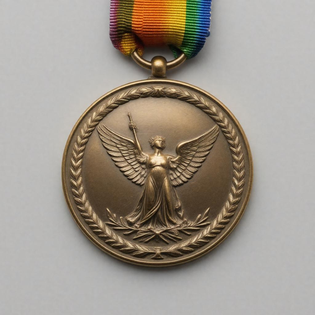 AI-created image of Inter-Allied Victory Medal