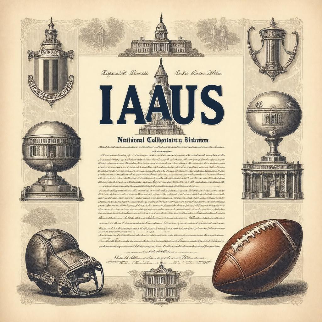 Click to view larger image AI-created image of Intercollegiate Athletic Association of the United States