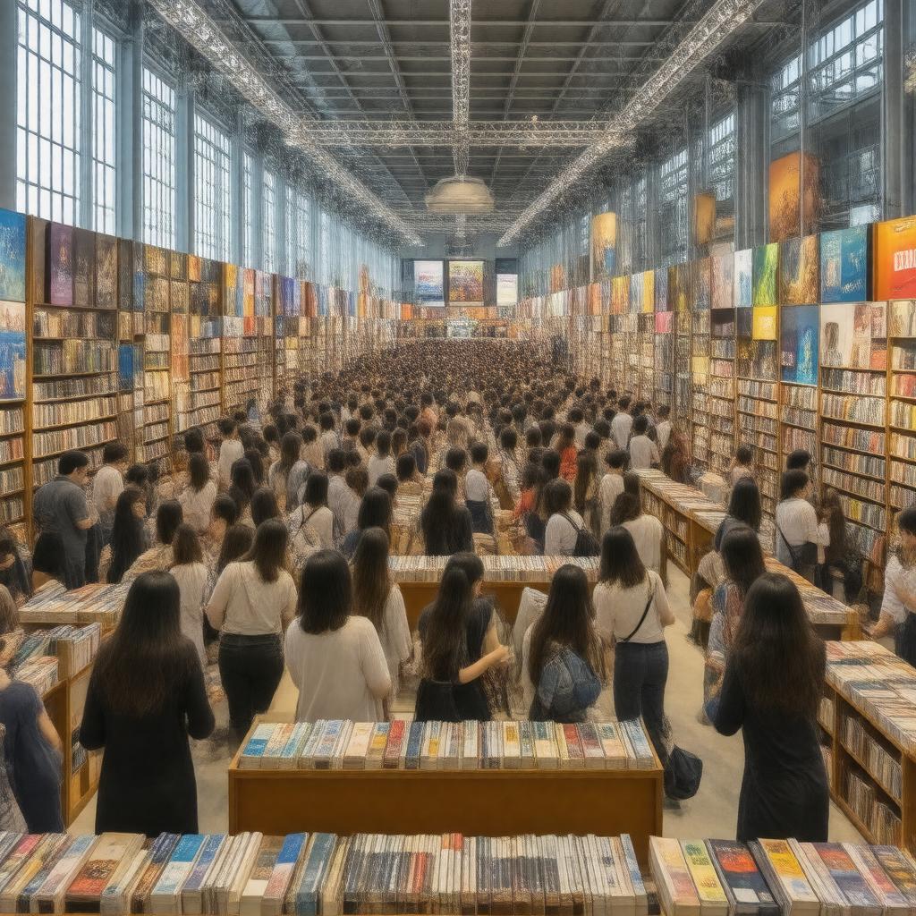 AI-created image of International Book Fair