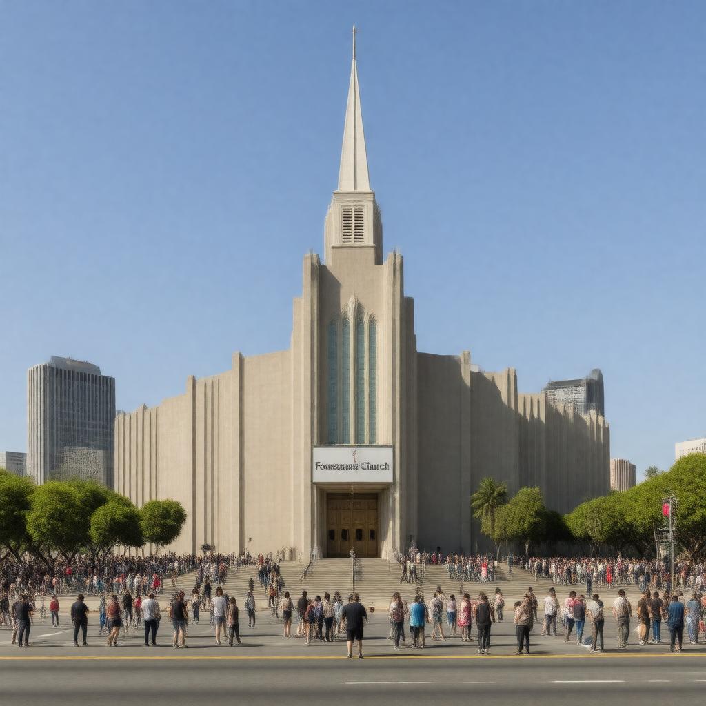 AI-created image of International Church of the Foursquare Gospel