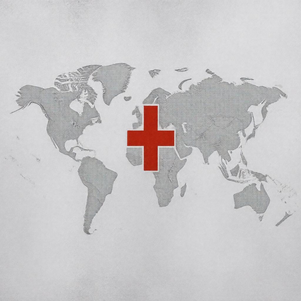 Click to view larger image AI-created image of International Committee of the Red Cross