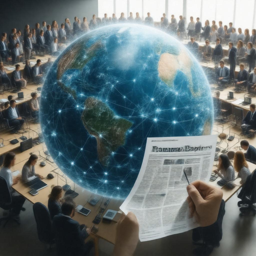 Click to view larger image AI-created image of International Consortium of Investigative Journalists