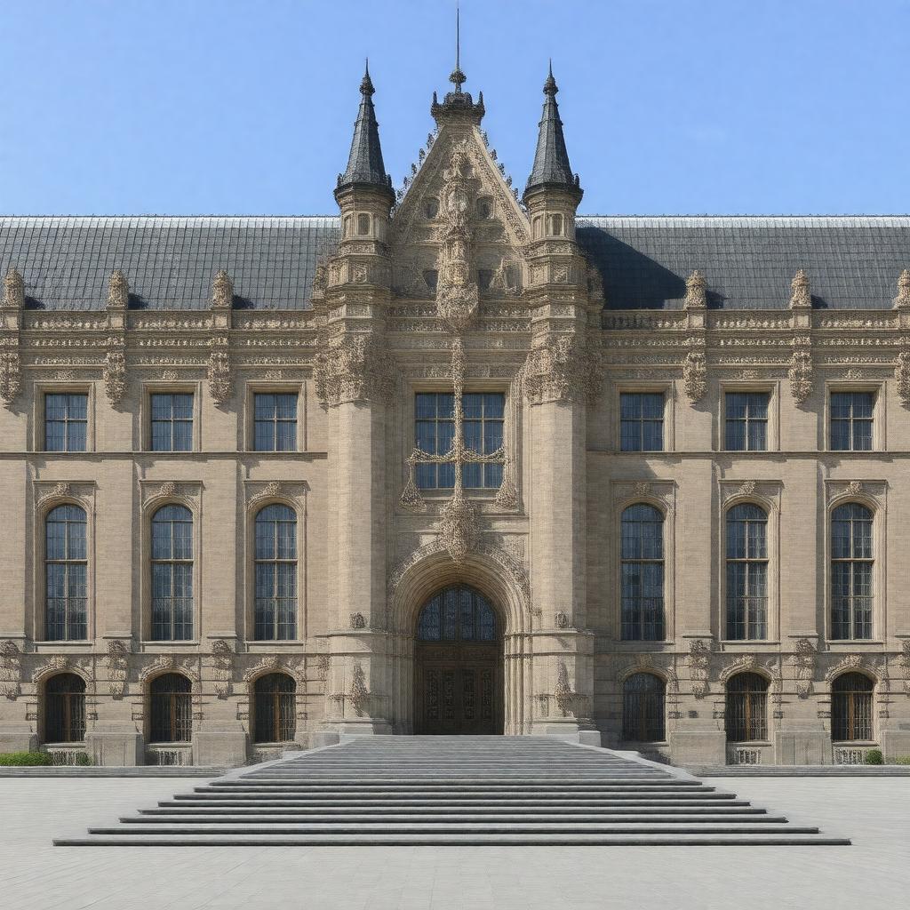 AI-created image of International Court of Justice