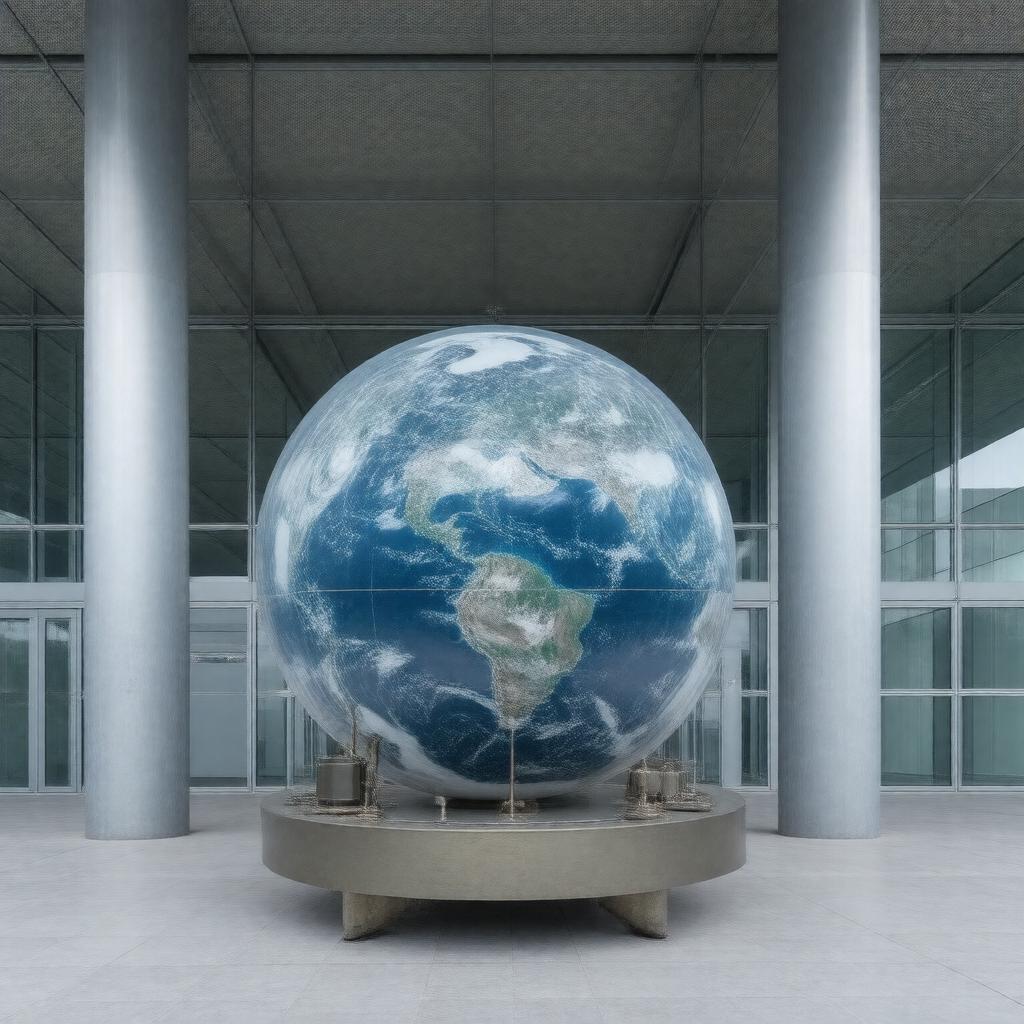 Click to view larger image AI-created image of International Earth Rotation and Reference Systems Service (IERS)