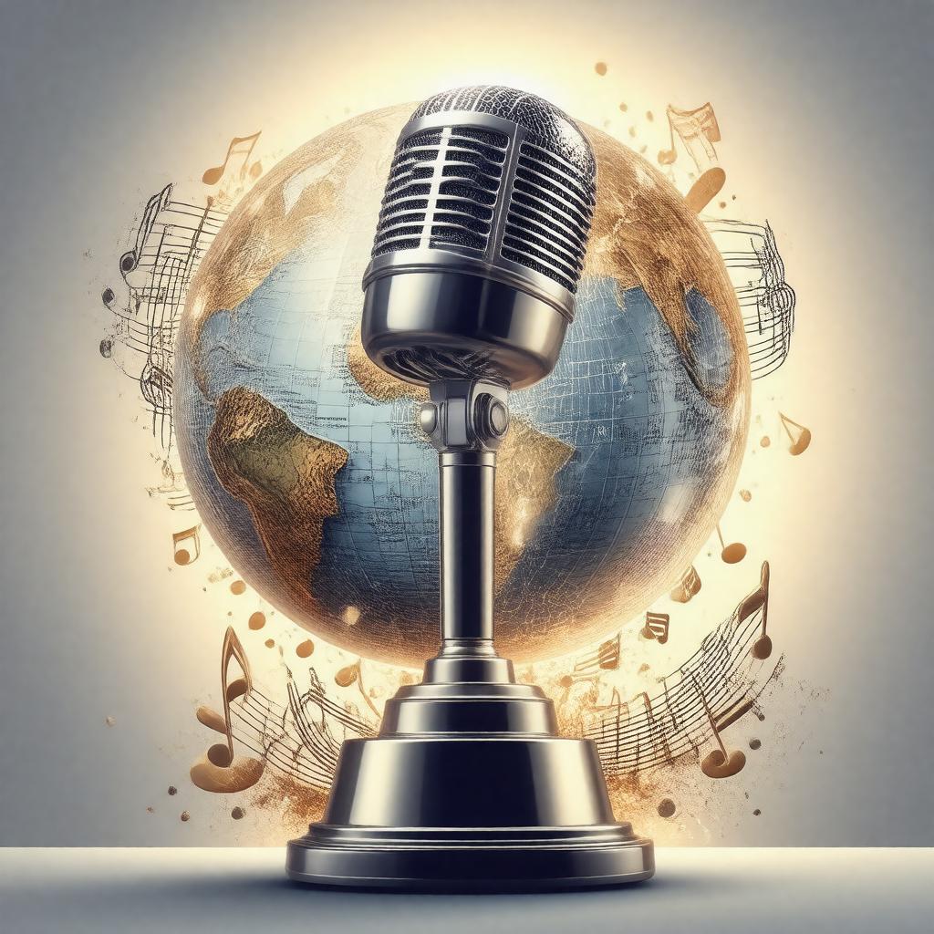 AI-created image of International Female Solo Artist