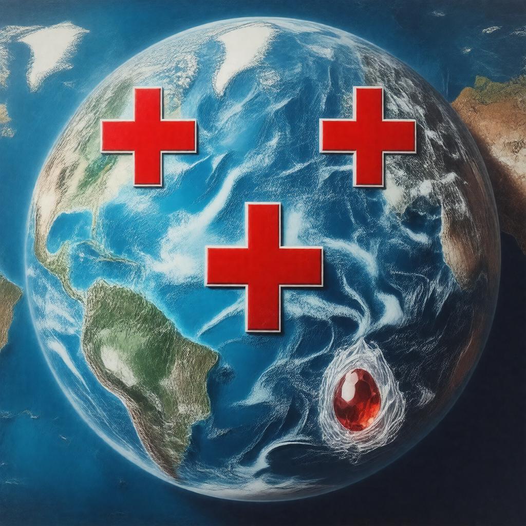 Click to view larger image AI-created image of International Red Cross and Red Crescent Movement