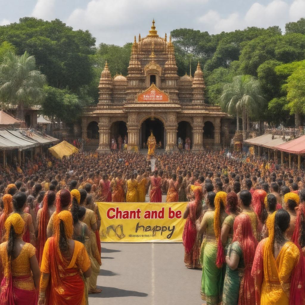AI-created image of International Society for Krishna Consciousness