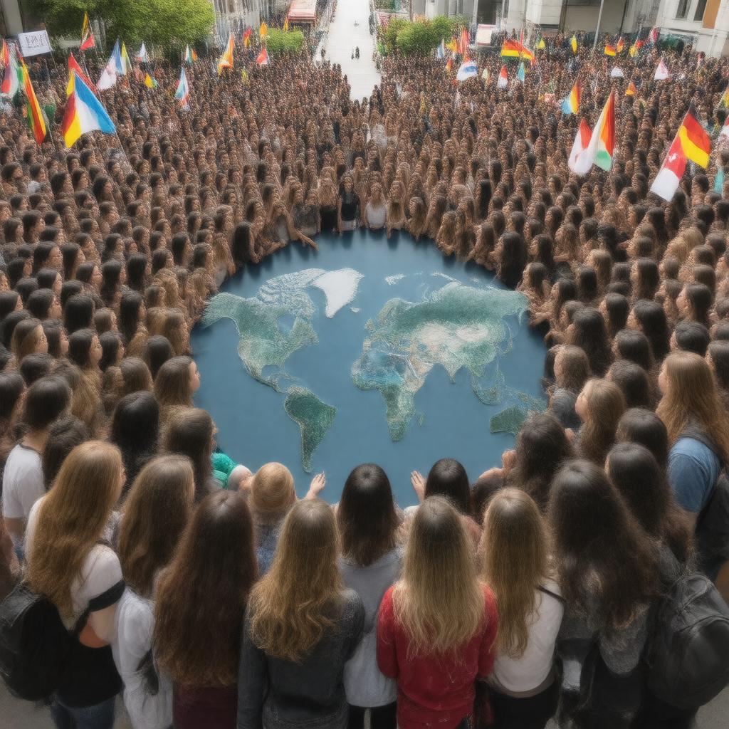 Click to view larger image AI-created image of International Students' Society