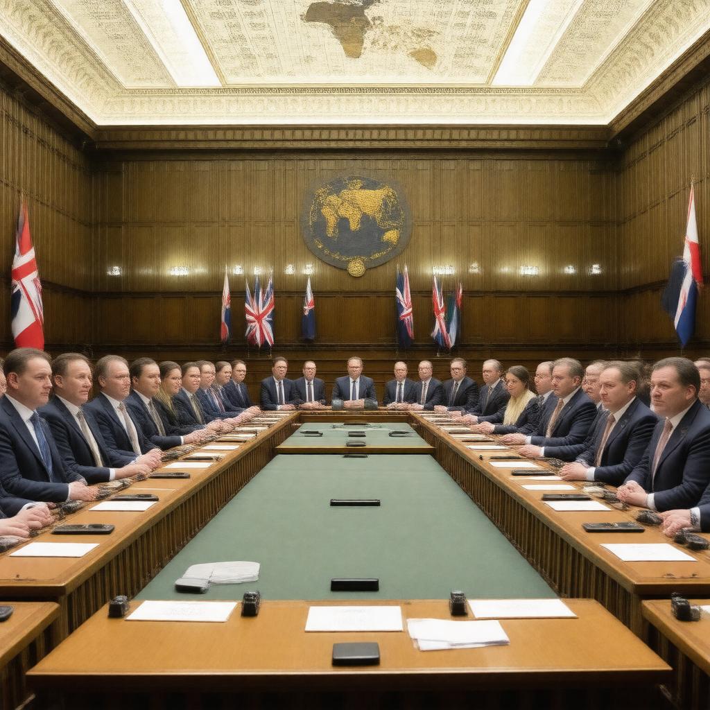 Click to view larger image AI-created image of International Trade Committee