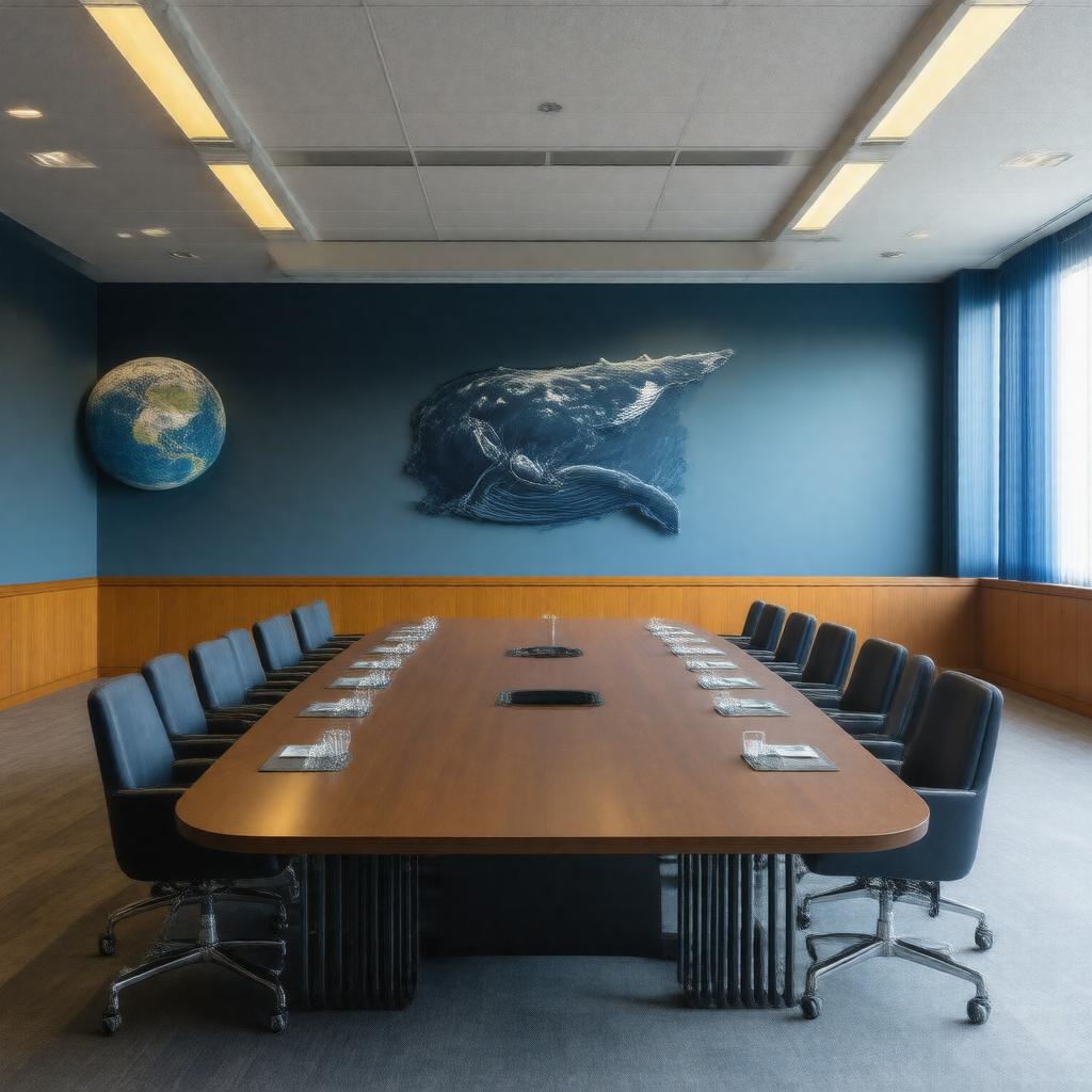 AI-created image of International Whaling Commission