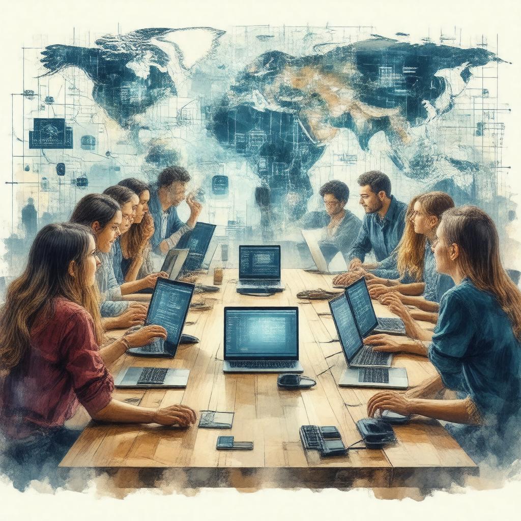 AI-created image of Internet Engineering Task Force