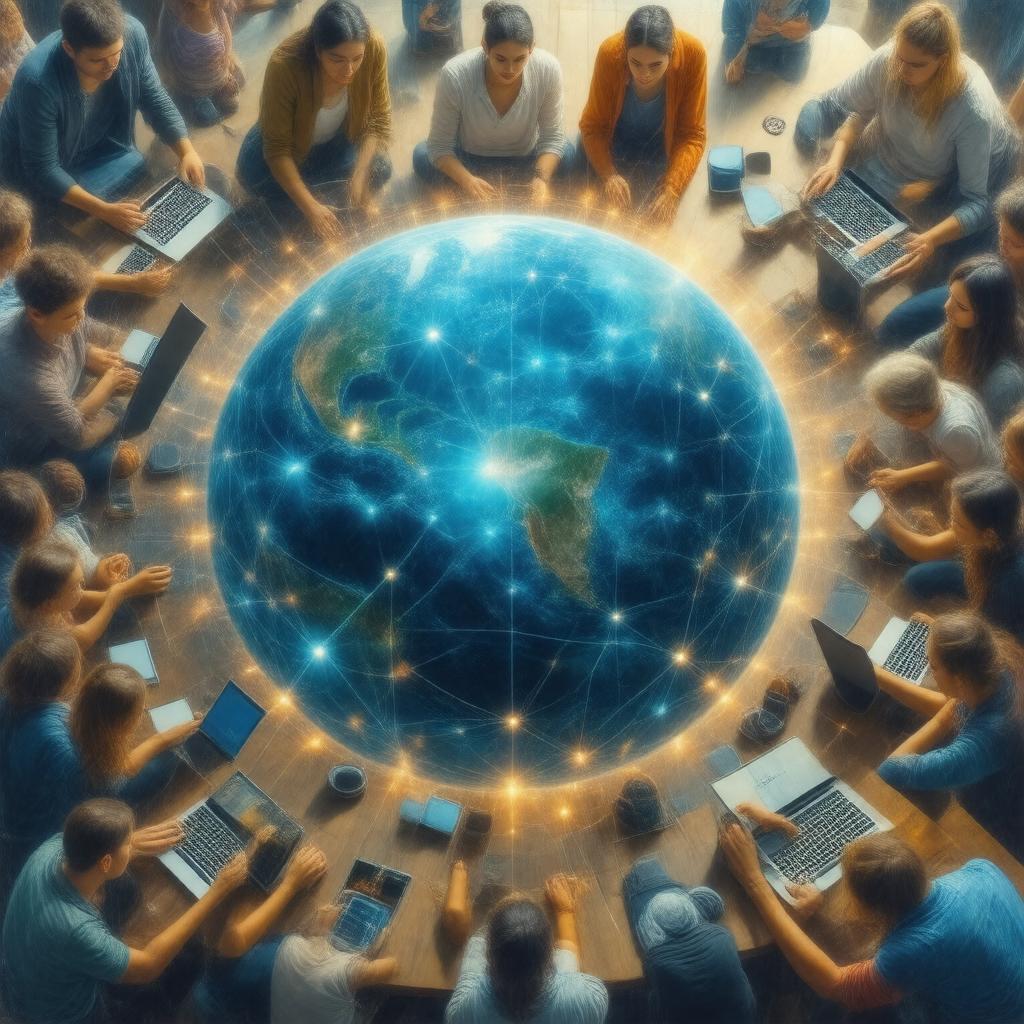 AI-created image of Internet Society
