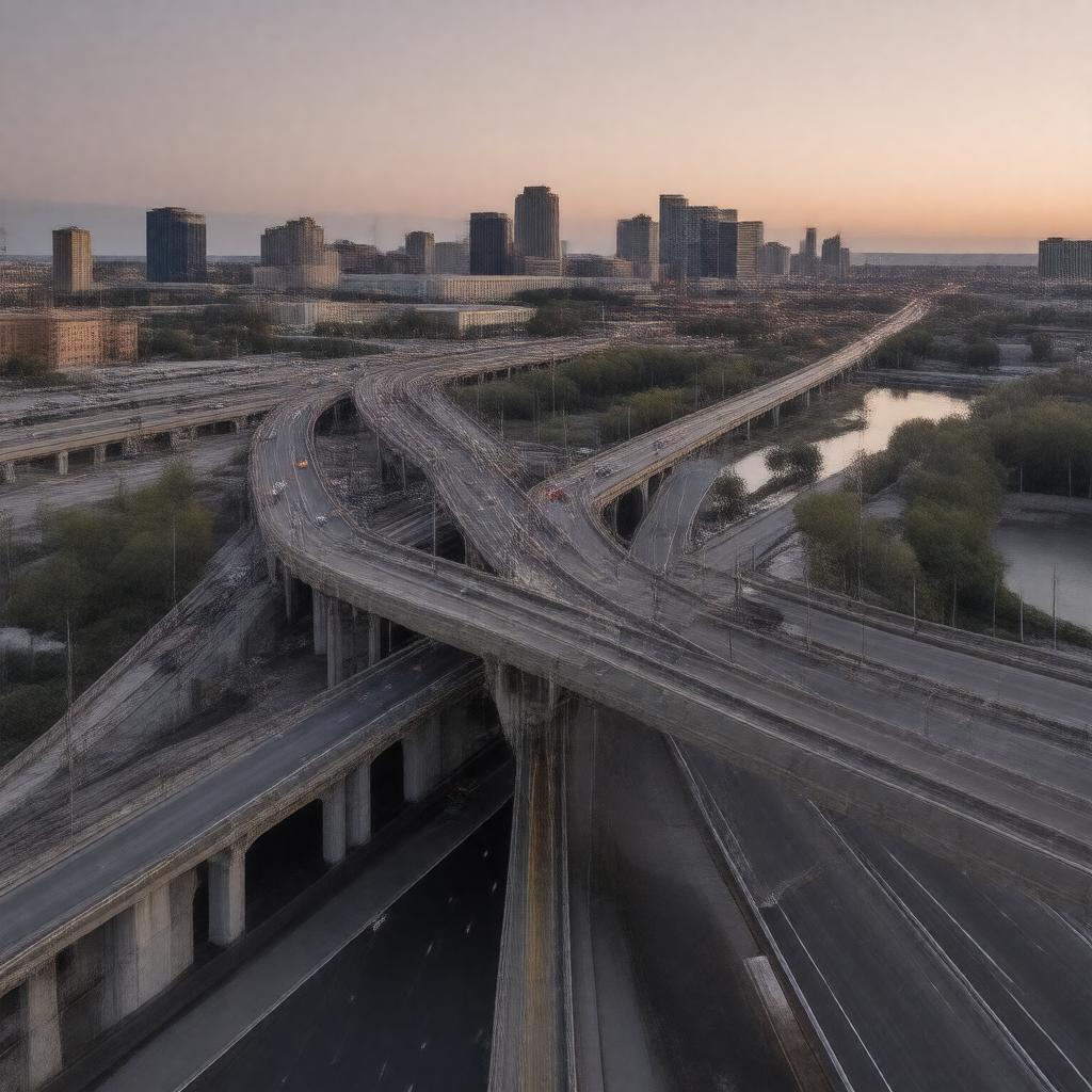 AI-created image of Interstate 670 (Missouri–Kansas)