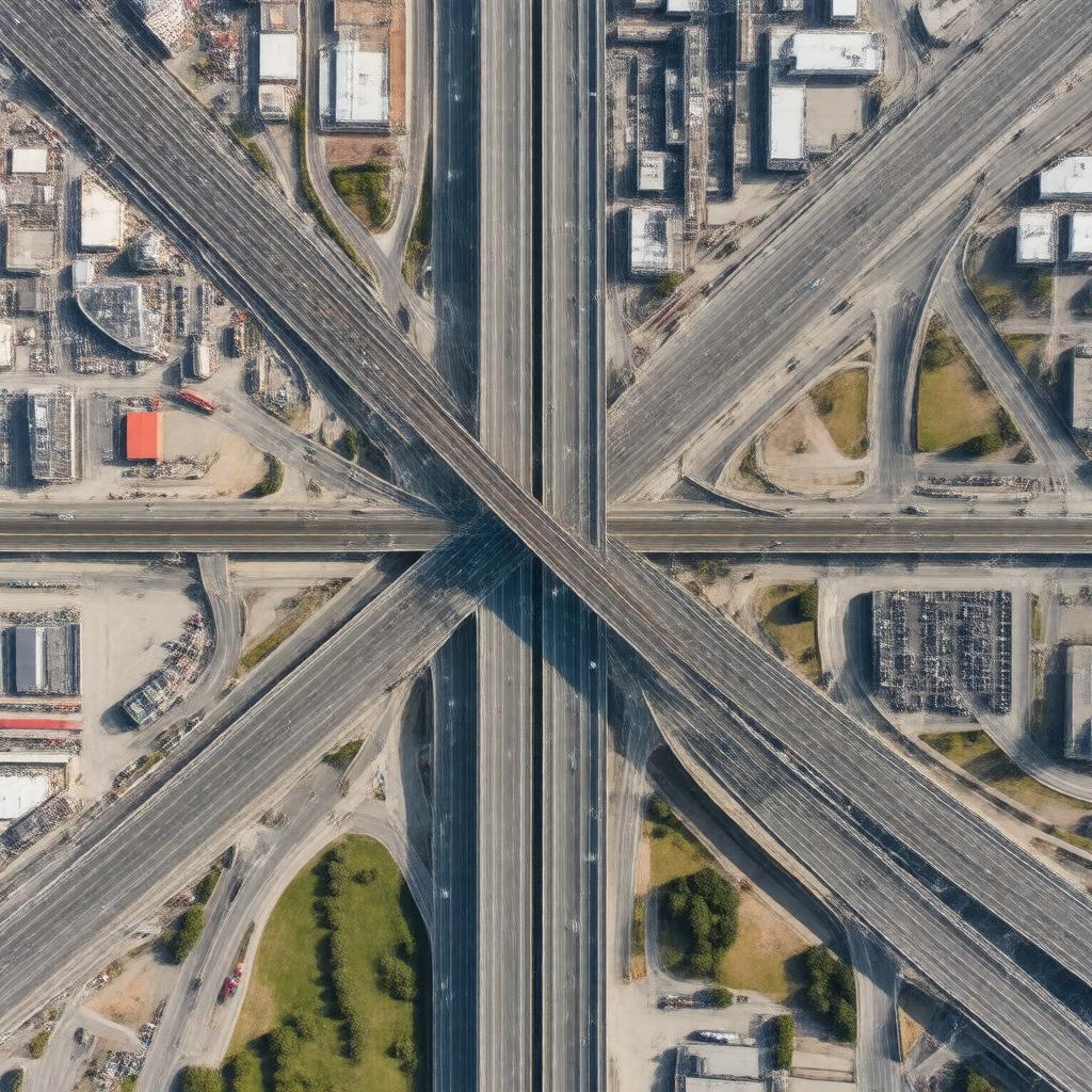 AI-created image of Interstate 670 (Ohio)