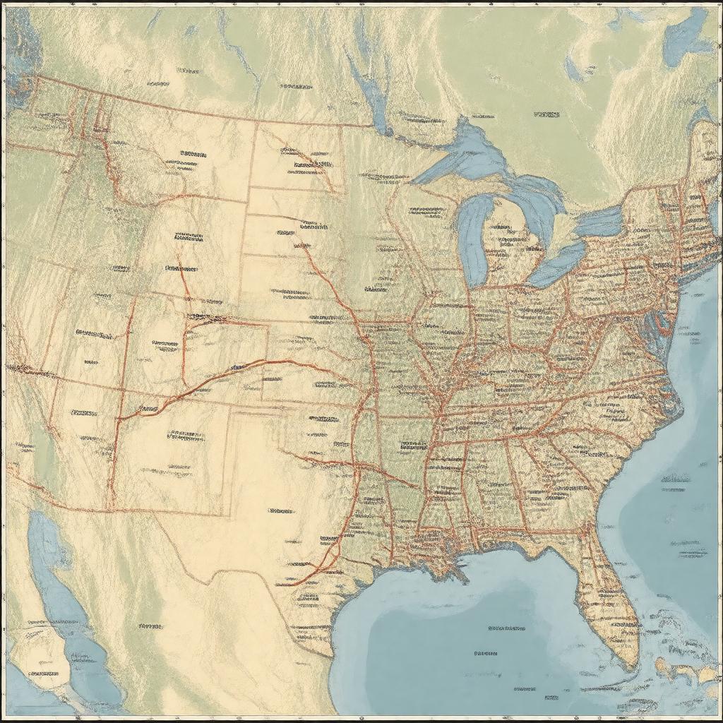 AI-created image of Interstate 70