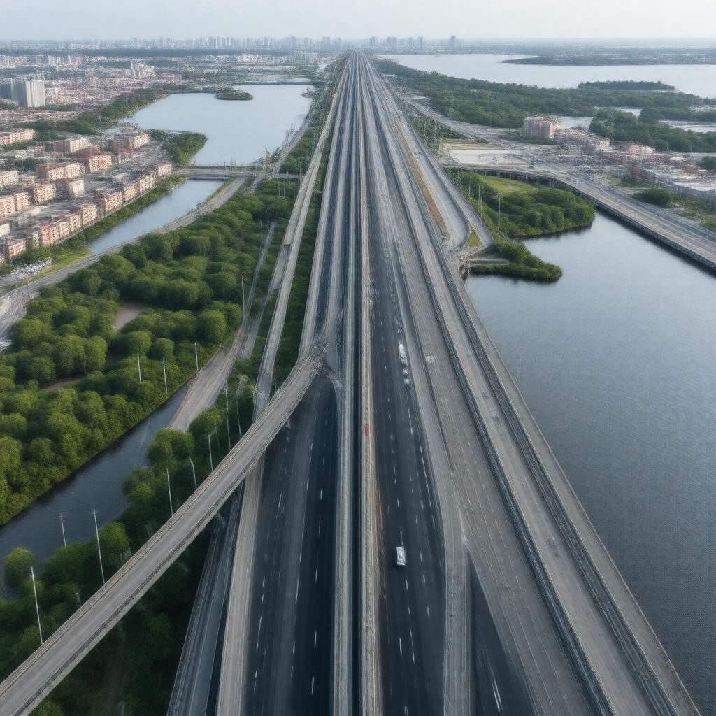 AI-created image of Interstate 95
