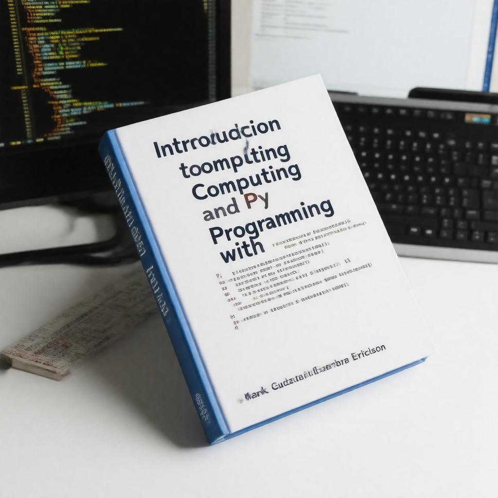 Click to view larger image AI-created image of Introduction to Computing and Programming with Python