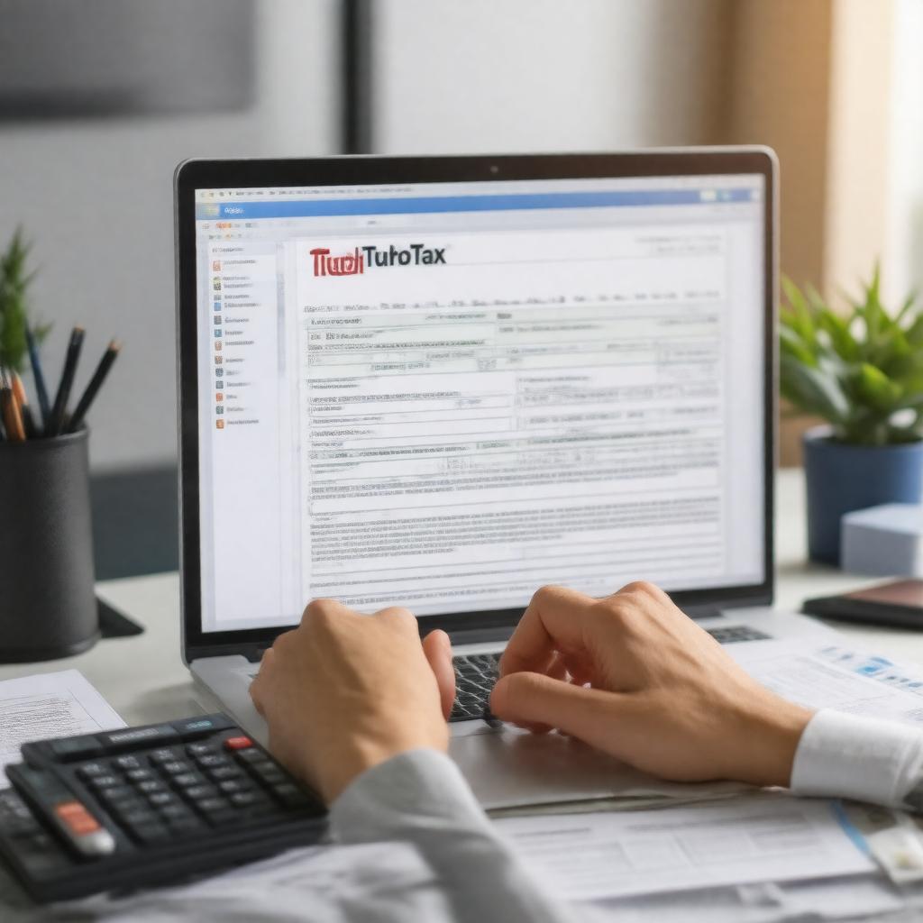 AI-created image of Intuit TurboTax