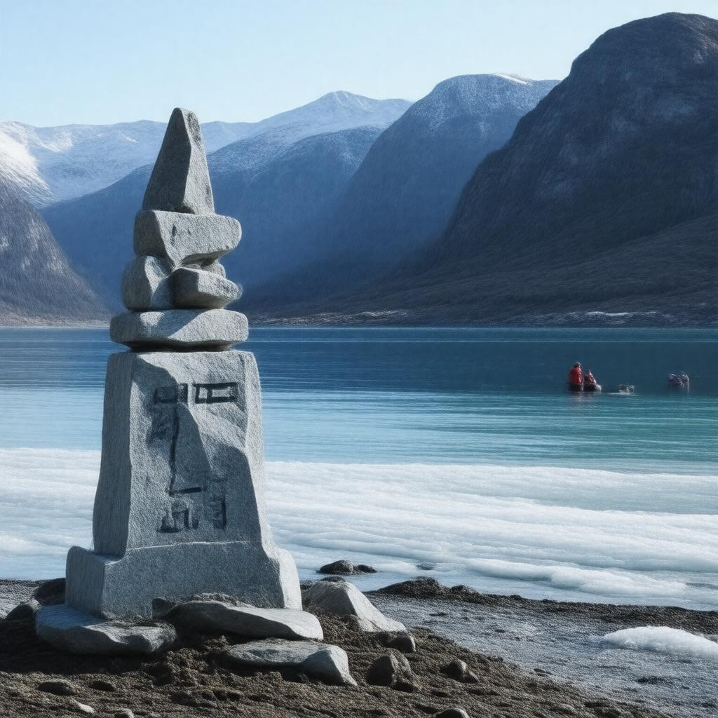 AI-created image of Inuktitut