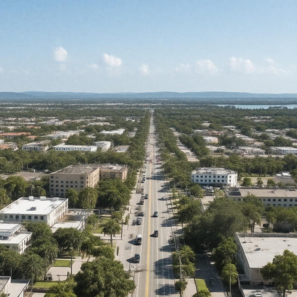 AI-created image of Inverness, Florida, USA