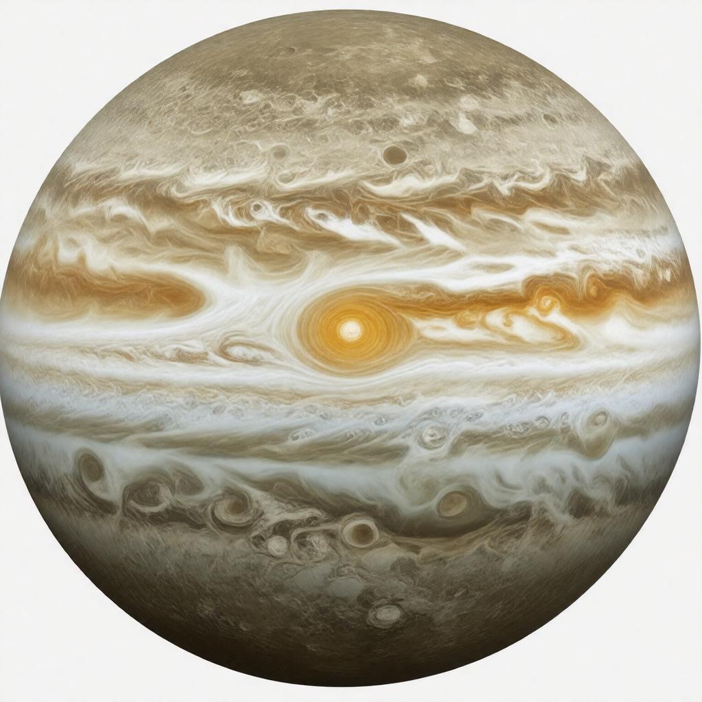 AI-created image of Io (moon)
