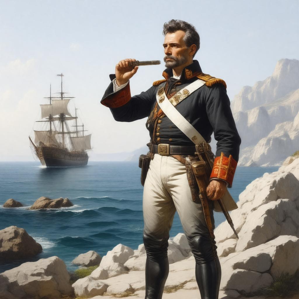 AI-created image of Ioannis Miaoulis