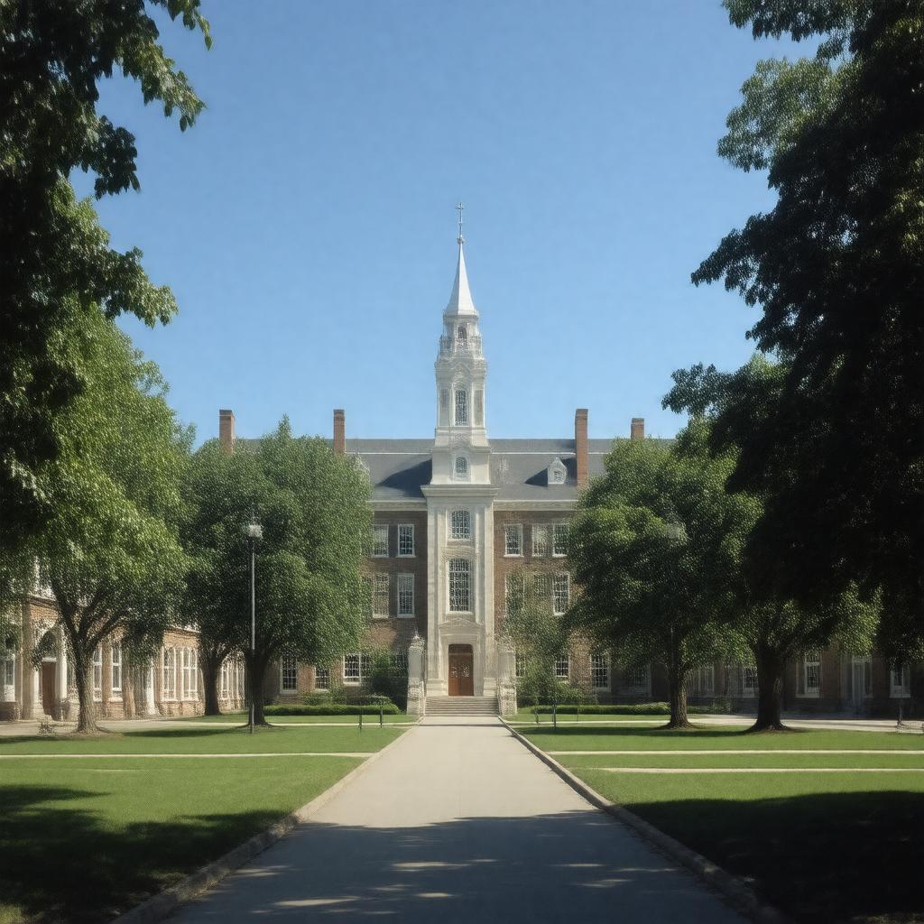 AI-created image of Iowa College