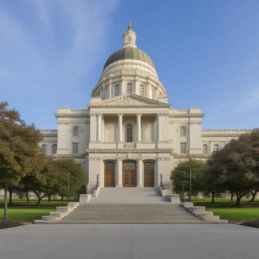 AI-created image of Iowa General Assembly