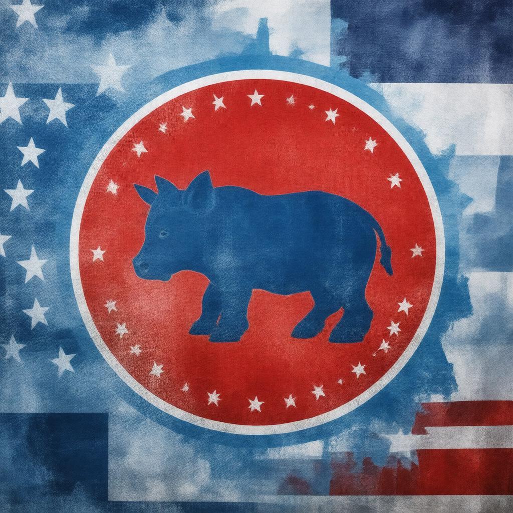 AI-created image of Iowa Republican Party
