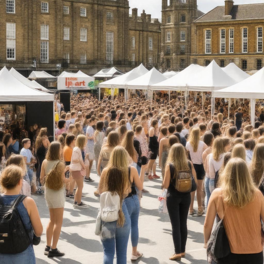 AI-created image of Ipswich Arts Festival