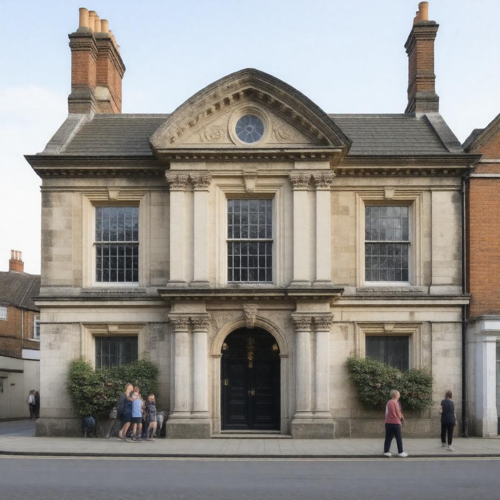 AI-created image of Ipswich Museum