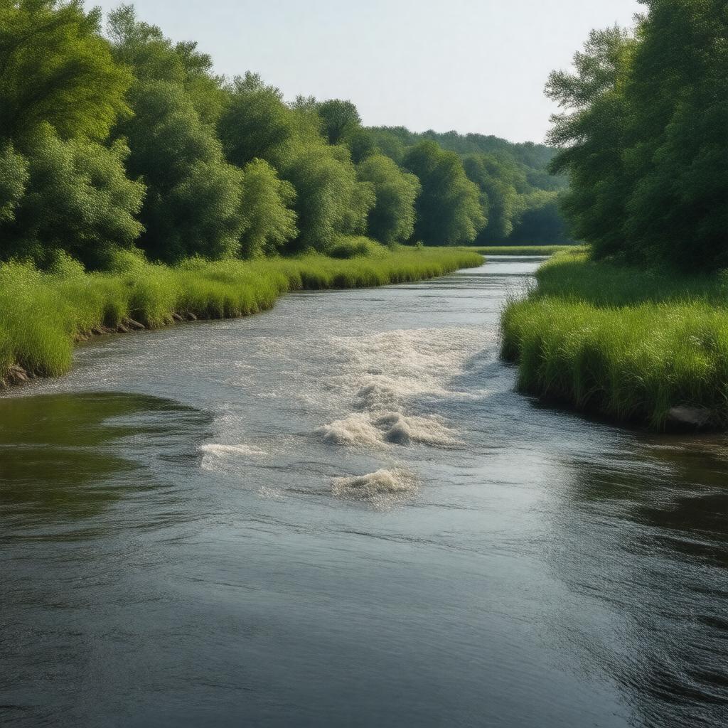 AI-created image of Ipswich River