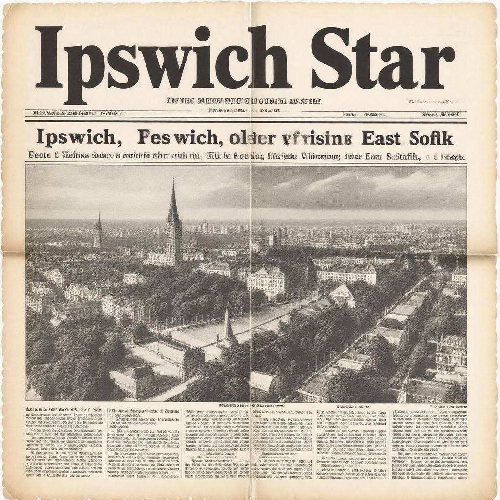 Click to view larger image AI-created image of Ipswich Star