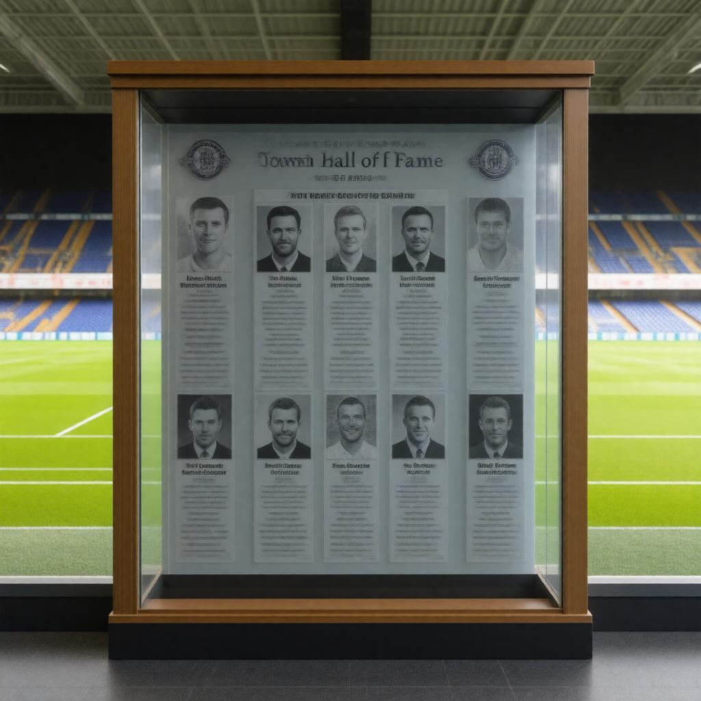 AI-created image of Ipswich Town Hall of Fame