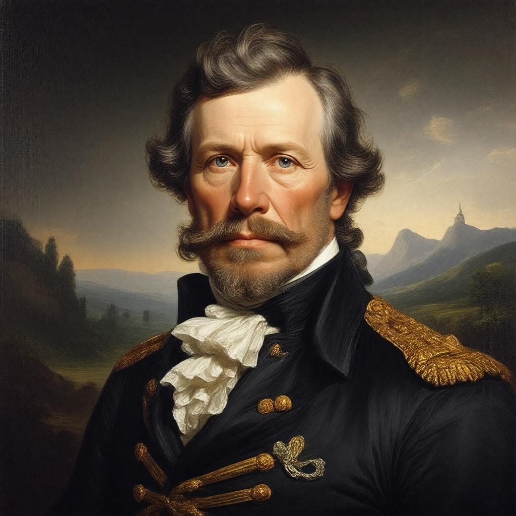 AI-created image of Ira Allen
